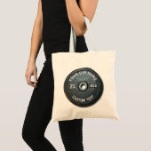 Tote Bag Propriétaire vintage ou utilisateur de gymnase (Devant (produit))