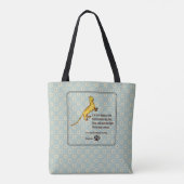Tote Bag Propriété de Chat Médiévale (Dos)