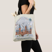 Tote Bag Propriété de Hogwarts Bande Dessinée Graphique (De près)