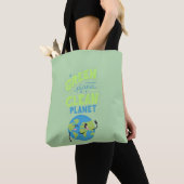 Tote Bag Propulsé par le vert : prospérer avec la nature" (De près)