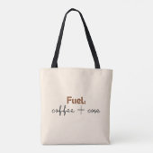 Tote Bag Propulsé par Pilates et Coffre de café Fitness Yog (Dos)