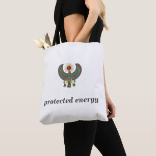 Tote Bag Protégez Votre Énergie Œil d'Horus Symbole Égyptie