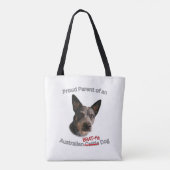Tote Bag Proud Parent of Australian Brattle Dog Strike (Dos)
