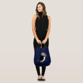 Tote Bag Prouesse de macareux (Devant (modèle))