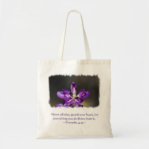 Tote Bag Proverbes 4:23
