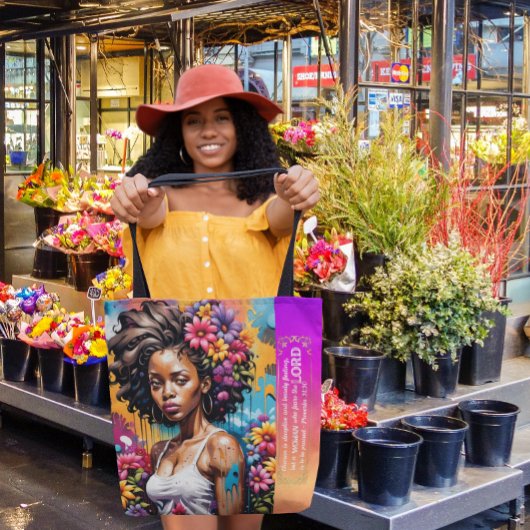 Tote Bag Proverbes de la femme Abstraite de foi 31 30