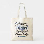 Tote Bag Proverbs 12:25 Bible Verse – Kind Word Art (Dos)