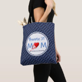 Tote Bag PROVERBS 31 Fête des mères Anniversaire bleu (De près)
