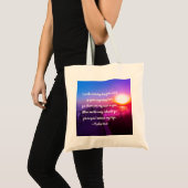 Tote Bag Psaume 143:8 Word of Your infailing Love (Devant (produit))