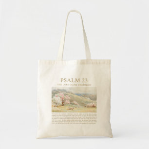 Tote Bag Psaume 23 NKJV Le Seigneur est Mon Pasteur