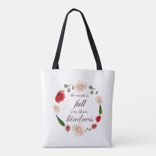 Tote Bag psaume 33 bonté