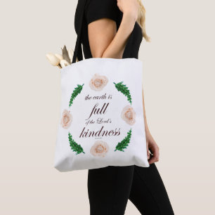 Tote Bag psaume 33 bonté