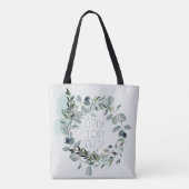 Tote Bag Psaume hébreu 89:3 "Le monde est construit par l'a (Dos)