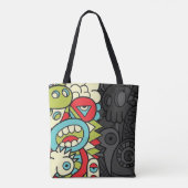 Tote Bag Psychedelic Patterns (Dos)