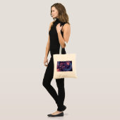 Tote Bag psychedelic witch totebag (Devant (modèle))