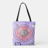 Tote Bag Psychédélique (Dos)