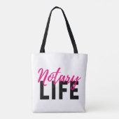 Tote Bag Public de la vie notaire (Dos)