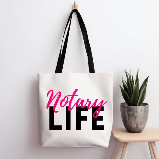 Tote Bag Public de la vie notaire