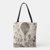 Tote Bag Publicité Française Pour Le Fabricant De Ballons (Dos)