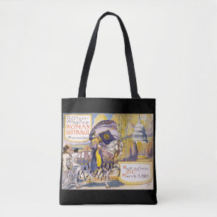 Tote Bag Publicité vintage pour le suffrage féminin