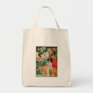 Tote Bag Publicité Vintage voyage Antibes France