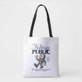 Tote Bag Publique Notaire Drôle - Humour Notaire (Devant)