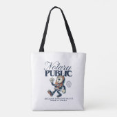 Tote Bag Publique Notaire Drôle - Humour Notaire (Dos)
