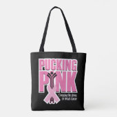 Tote Bag Pucking Pink (Hockey) (Dos)
