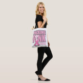 Tote Bag Pucking Pink (Hockey) (Sur le modèle)