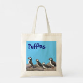 Tote Bag Puffins de l'Atlantique (Dos)