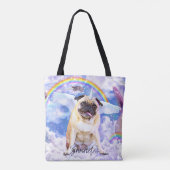 Tote Bag Pug unicorn (Dos)