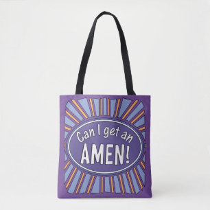 Tote Bag Puis-je avoir un AMEN !