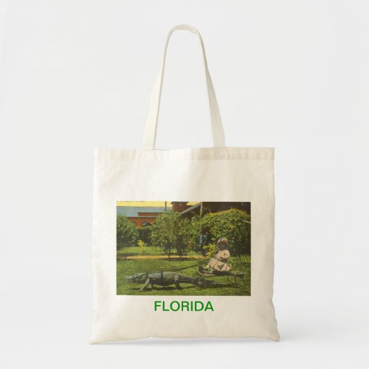 TOTE BAG PUISSANCE D'ALLIGATOR (Devant)