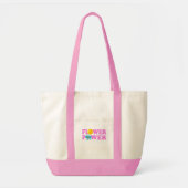Tote Bag Puissance de flux (Devant)