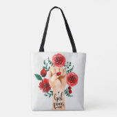 Tote Bag puissance des filles (Dos)