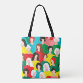 Tote Bag Puissance des filles (Dos)