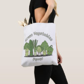 Tote Bag Puissance des légumes verts (De près)