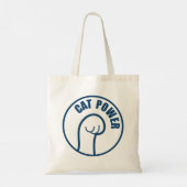 Tote Bag Puissance du chat (Dos)