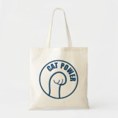 Tote Bag Puissance du chat (Devant)