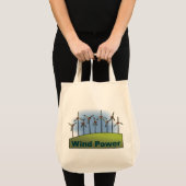 Tote Bag Puissance éolienne (Devant (produit))