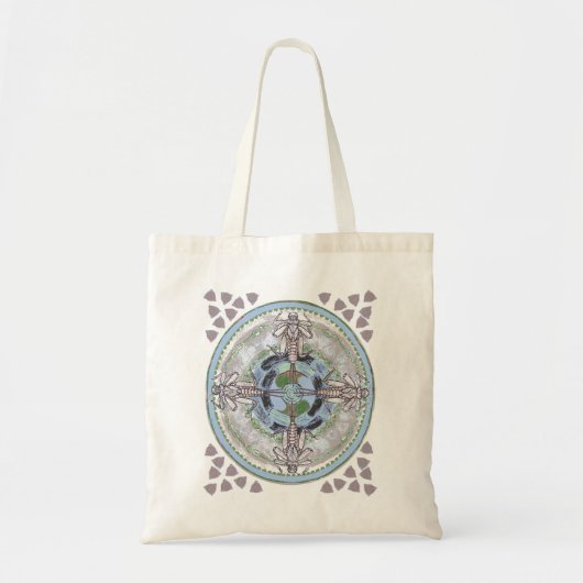 Tote Bag Puisse voler Mayfly Aquatic Bug Insect science cad (Devant)