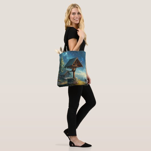 Tote Bag Puits de souhaits (Sur le modèle)