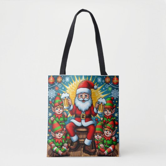 Tote Bag Pull de Noël laid (Devant)