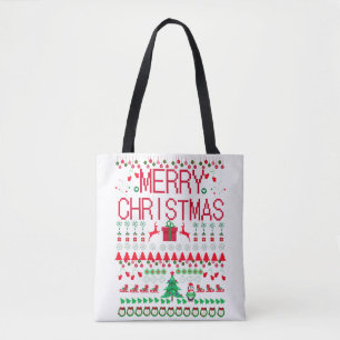 Tote Bag Pull Ugly Noël Joyeux Noël