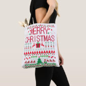 Tote Bag Pull Ugly Noël Joyeux Noël (De près)