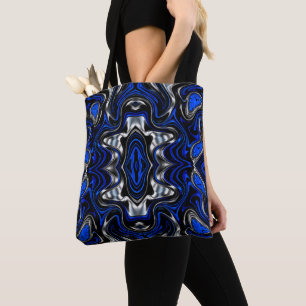 Tote Bag Pulse électrique Abstrait