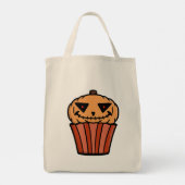 Tote Bag Pumpkin Cupcake Halloween (Dos)