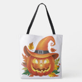 Tote Bag Pumpkin Halloween Séris 7 02 (Dos)