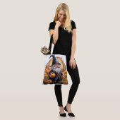 Tote Bag Pumpkin Halloween Séris 7 21 (Sur le modèle)