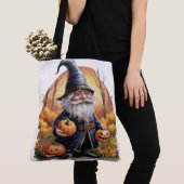 Tote Bag Pumpkin Halloween Séris 7 21 (De près)